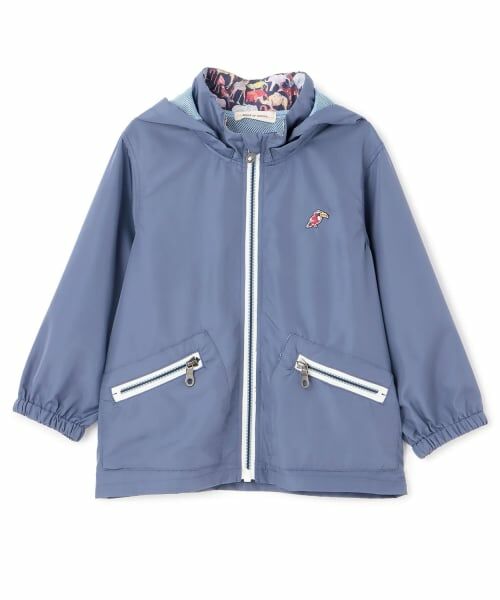 sense of wonder / センス オブ ワンダー ブルゾン | ムジウィンドブレーカー（紺）