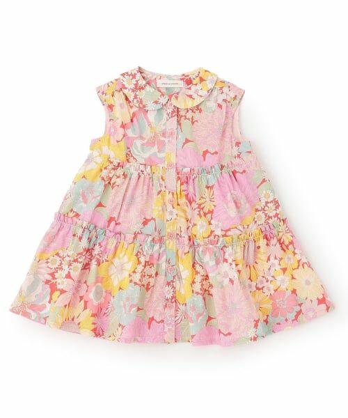 sense of wonder / センス オブ ワンダー ミニ丈・ひざ丈ワンピース | Summers in the Sunワンピース（ピンク）