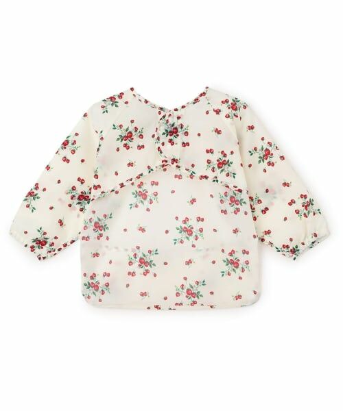 sense of wonder / センス オブ ワンダー スタイ・ビブ | 野イチゴ袖つきお食事エプロン | 詳細1