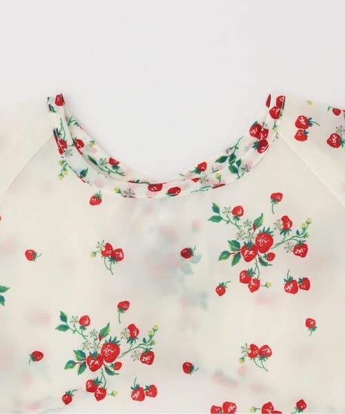 sense of wonder / センス オブ ワンダー スタイ・ビブ | 野イチゴ袖つきお食事エプロン | 詳細2