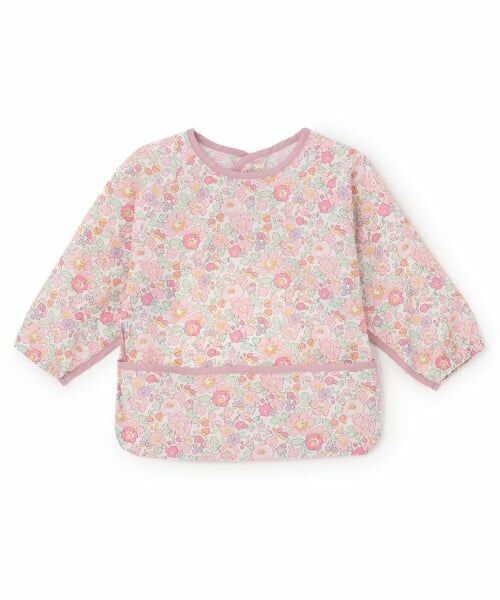 sense of wonder / センス オブ ワンダー スタイ・ビブ | Betsy袖つきお食事エプロン（ピンク）