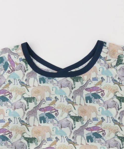 sense of wonder / センス オブ ワンダー スタイ・ビブ | Queue for the Zoo袖つきお食事エプロン | 詳細2