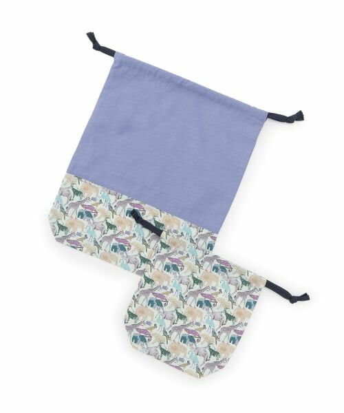 sense of wonder / センス オブ ワンダー ポーチ | Queue for the Zoo巾着セット(2枚組) | 詳細1