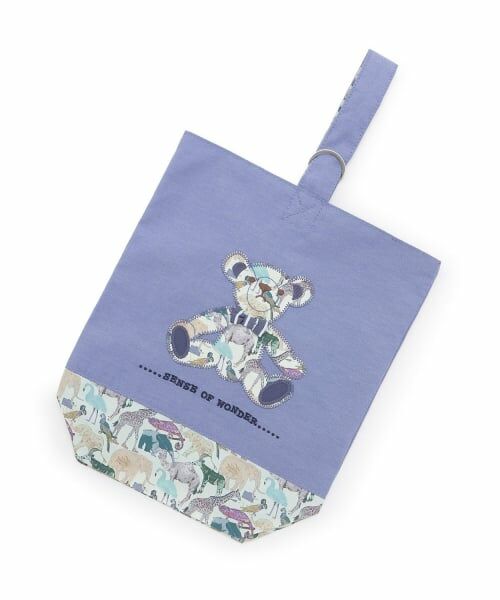 sense of wonder / センス オブ ワンダー トートバッグ | Queue for the Zooシューズバッグ（ブルー）