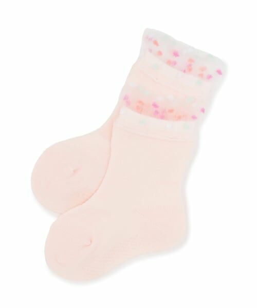 sense of wonder / センス オブ ワンダー ソックス | チュールドットソックス【日本製】（ピンク）