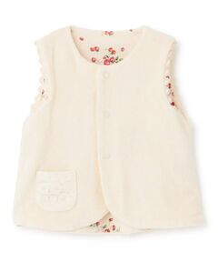 sense of wonder / センス オブ ワンダー ベビー・キッズウエア | 野イチゴリバーシブルベスト【オーガニック】【日本製】