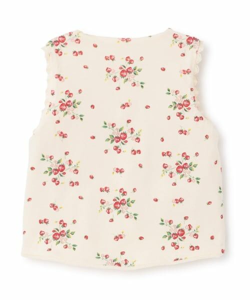 sense of wonder / センス オブ ワンダー ベビー・キッズウエア | 野イチゴリバーシブルベスト【オーガニック】【日本製】 | 詳細3