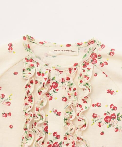 sense of wonder / センス オブ ワンダー ロンパース | 野イチゴ2WAYオール【オーガニック】【日本製】 | 詳細3
