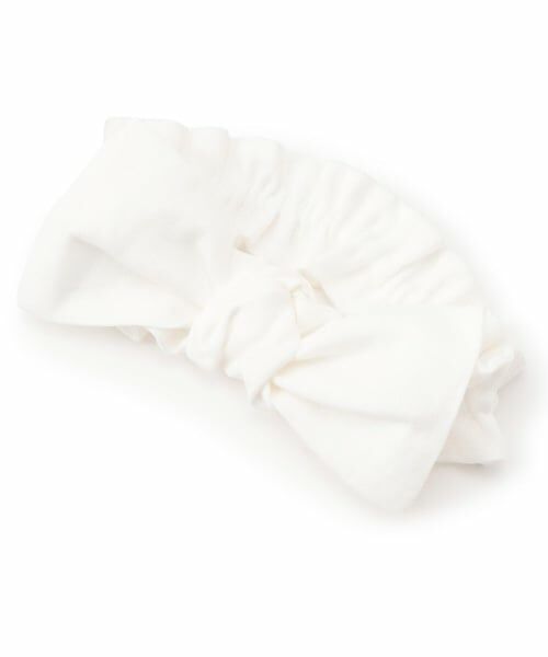 sense of wonder / センス オブ ワンダー ベビー・キッズグッズ | ビッグリボンカチューシャ【日本製】（オフ ホワイト）