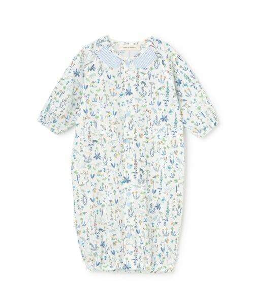 sense of wonder / センス オブ ワンダー ロンパース | THEO 2WAYオール【日本製】（ブルー）