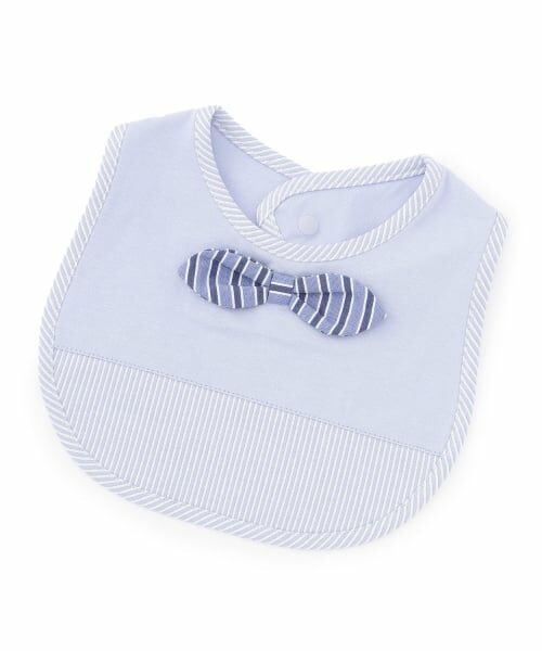 sense of wonder / センス オブ ワンダー スタイ・ビブ | 蝶タイつきスタイ【オーガニック】【日本製】（ブルー）