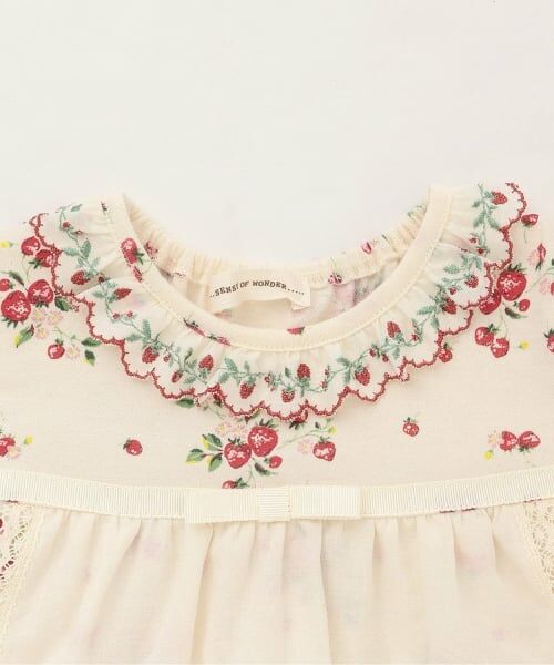 sense of wonder / センス オブ ワンダー ベビー・キッズウエア | 野イチゴベビースーツ【オーガニック】【日本製】 | 詳細3