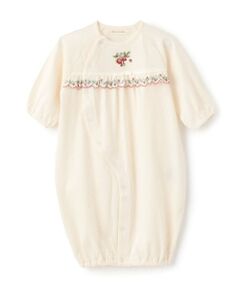 sense of wonder / センス オブ ワンダー ロンパース | 野イチゴ刺しゅう2WAYオール【オーガニック】【日本製】