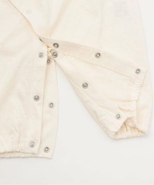 sense of wonder / センス オブ ワンダー ロンパース | 野イチゴ刺しゅう2WAYオール【オーガニック】【日本製】 | 詳細6