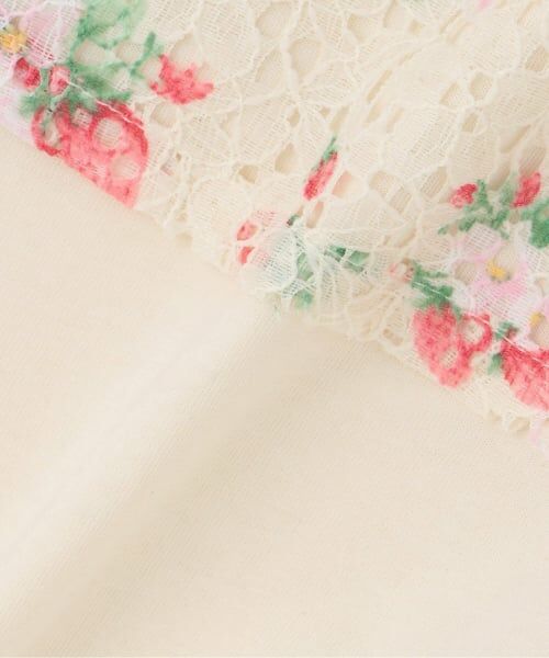 sense of wonder / センス オブ ワンダー ベビー・キッズウエア | 野イチゴレースエプロンつき2WAYオール【オーガニック】【日本製】 | 詳細9