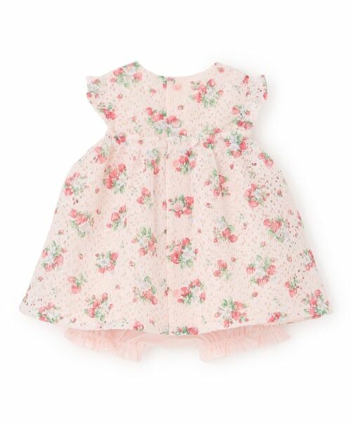 sense of wonder / センス オブ ワンダー ベビー・キッズウエア | 野イチゴレースベビースーツ【日本製】 | 詳細1