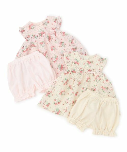 sense of wonder / センス オブ ワンダー ベビー・キッズウエア | 野イチゴレースベビースーツ【日本製】 | 詳細10