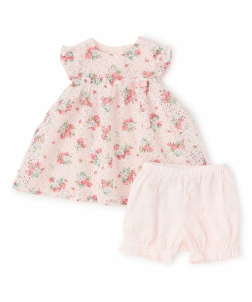 sense of wonder / センス オブ ワンダー ベビー・キッズウエア | 野イチゴレースベビースーツ【日本製】 | 詳細2