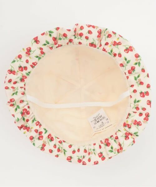 sense of wonder / センス オブ ワンダー ハット | ☆野イチゴフラワー帽子【オーガニック】【日本製】 | 詳細4