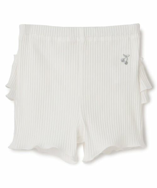 sense of wonder / センス オブ ワンダー レギンス・スパッツ | 1分丈バックフリルレギンス（オフ ホワイト）