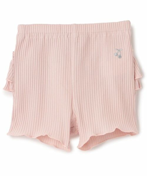 sense of wonder / センス オブ ワンダー レギンス・スパッツ | 1分丈バックフリルレギンス（ライト ピンク）