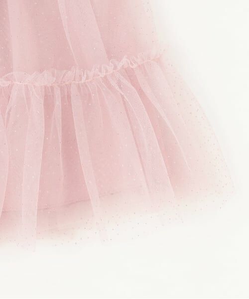 sense of wonder / センス オブ ワンダー ミニ・ひざ丈スカート | ドットチュールスカート | 詳細3