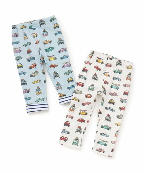 sense of wonder / センス オブ ワンダー レギンス・スパッツ | クルマ総柄9分丈レギンス | 詳細7