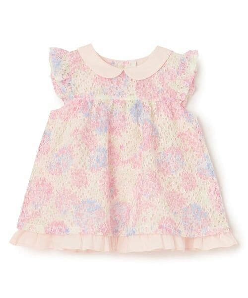 sense of wonder / センス オブ ワンダー その他トップス | アジサイレースチュニック（ピンク）