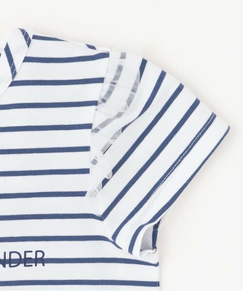 sense of wonder / センス オブ ワンダー Tシャツ | リバティクマアップリケ半袖Tシャツ | 詳細5