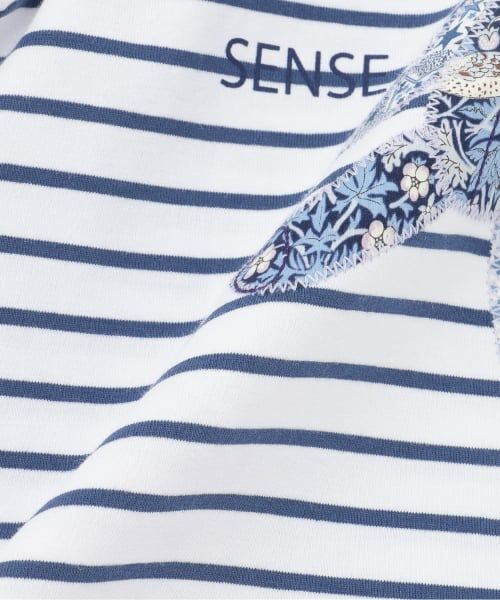 sense of wonder / センス オブ ワンダー Tシャツ | リバティクマアップリケ半袖Tシャツ | 詳細8
