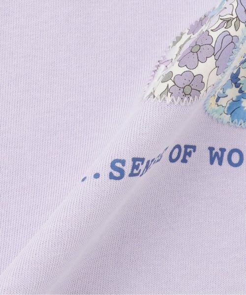 sense of wonder / センス オブ ワンダー Tシャツ | リバティチェリー長袖Tシャツ | 詳細6