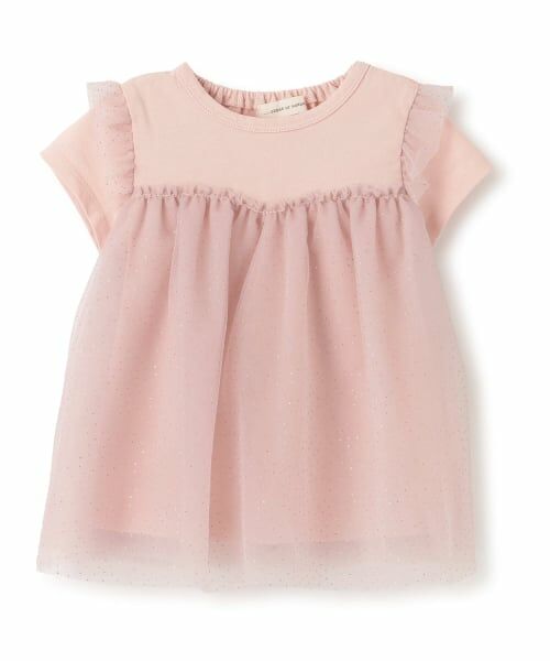 sense of wonder / センス オブ ワンダー その他トップス | ドットチュールチュニック（ピンク）