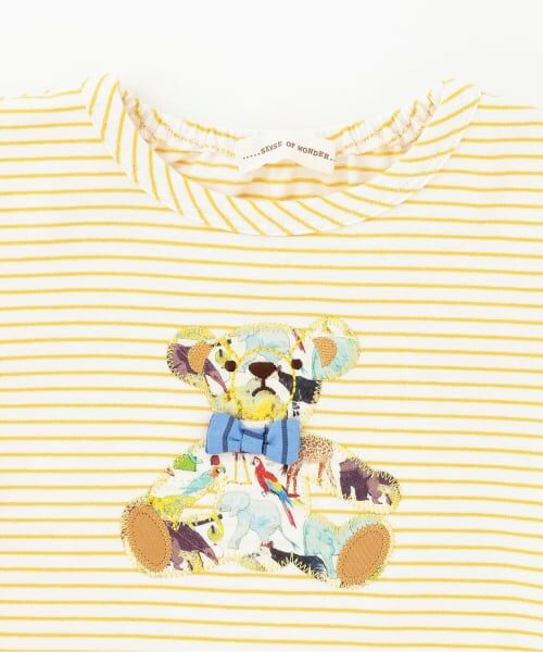sense of wonder / センス オブ ワンダー Tシャツ | Queue for the Zooテディベア半袖Tシャツ | 詳細2