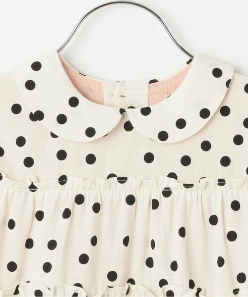 sense of wonder / センス オブ ワンダー ミニ丈・ひざ丈ワンピース | ドットティアードワンピース | 詳細2