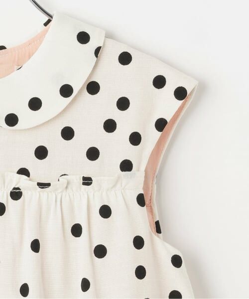 sense of wonder / センス オブ ワンダー ミニ丈・ひざ丈ワンピース | ドットティアードワンピース | 詳細3