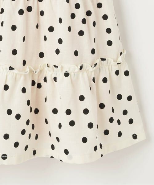 sense of wonder / センス オブ ワンダー ミニ丈・ひざ丈ワンピース | ドットティアードワンピース | 詳細4