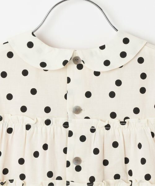sense of wonder / センス オブ ワンダー ミニ丈・ひざ丈ワンピース | ドットティアードワンピース | 詳細6