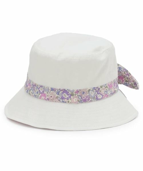 sense of wonder / センス オブ ワンダー ハット | リバティGIRLS日除け帽子（オフ ホワイト）