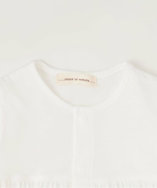 sense of wonder / センス オブ ワンダー ベビー・キッズウエア | アジサイレースエプロンつき2WAYオール【オーガニック】 | 詳細4