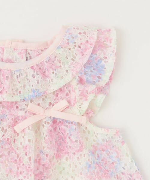 sense of wonder / センス オブ ワンダー ベビー・キッズウエア | アジサイレースエプロンつき2WAYオール【オーガニック】 | 詳細8