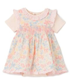 sense of wonder / センス オブ ワンダー 肌着 | ミルキーブロッサムボディスーツセット