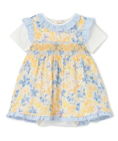 sense of wonder / センス オブ ワンダー 肌着 | ミルキーブロッサムボディスーツセット