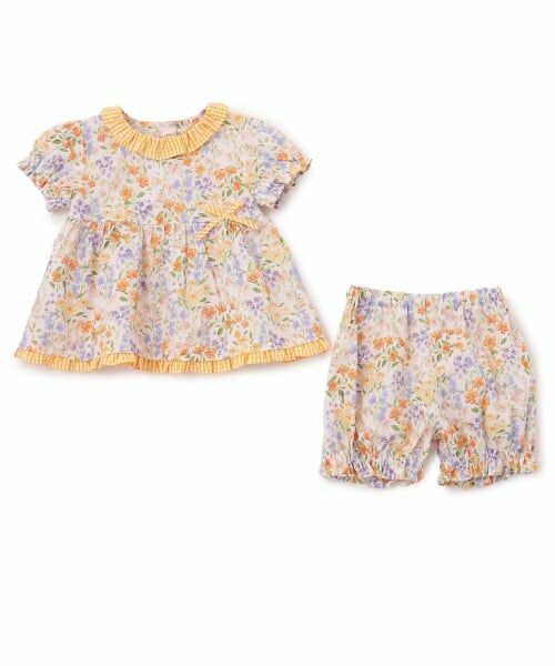 sense of wonder / センス オブ ワンダー 肌着 | フラワーガーデンベビースーツ | 詳細2