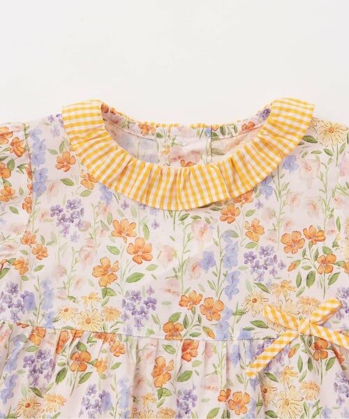 sense of wonder / センス オブ ワンダー 肌着 | フラワーガーデンベビースーツ | 詳細3