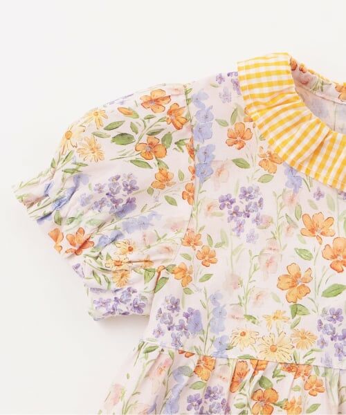 sense of wonder / センス オブ ワンダー 肌着 | フラワーガーデンベビースーツ | 詳細4