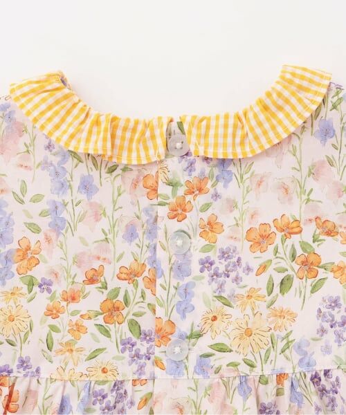 sense of wonder / センス オブ ワンダー 肌着 | フラワーガーデンベビースーツ | 詳細6