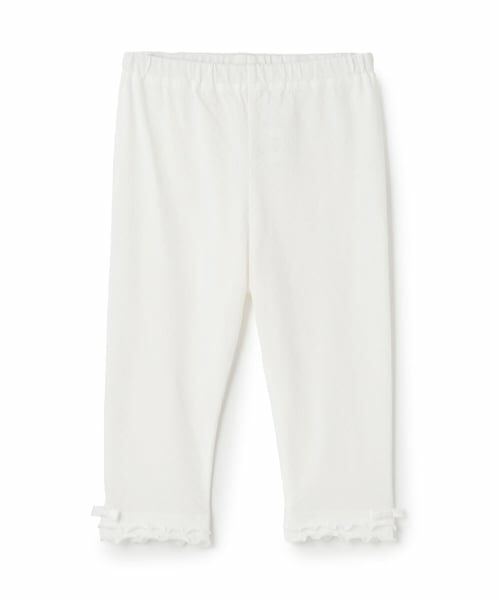 sense of wonder / センス オブ ワンダー レギンス・スパッツ | 裾メロー7分丈レギンス(オフ ホワイト)