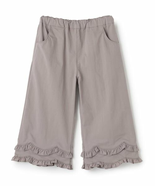 sense of wonder / センス オブ ワンダー その他パンツ | スカラフリルロングパンツ（ココア）