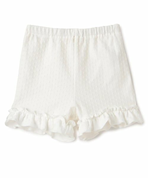 sense of wonder / センス オブ ワンダー レギンス・スパッツ | 裾フリル一分丈レギンス（オフ ホワイト）