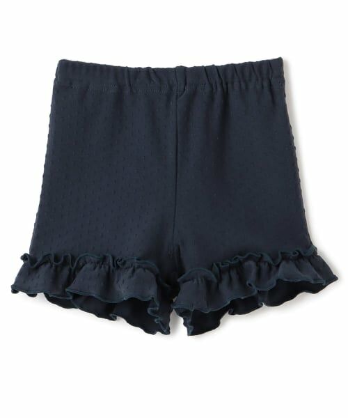 sense of wonder / センス オブ ワンダー レギンス・スパッツ | 裾フリル一分丈レギンス（紺）